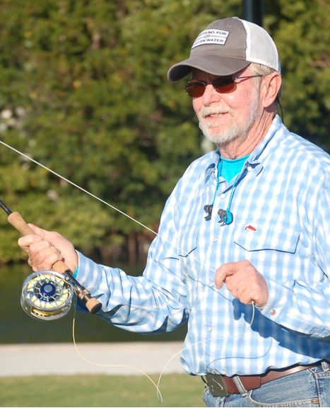 Man fishing